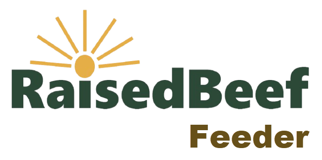 raised beef feeder brown logo